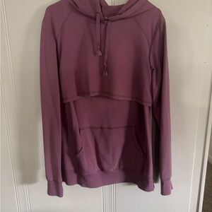 Latched Mama Cloud Nursing Hoodie Mauve XL